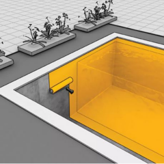 Sika Top® Seal-125 Beyaz 33 Kg Set (Çimento Esaslı, Yarı Elastik Su Yalıtım Malzemesi)