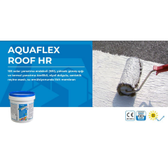 Mapei Aquaflex Roof HR  (Su emülsiyonunda likit membran)