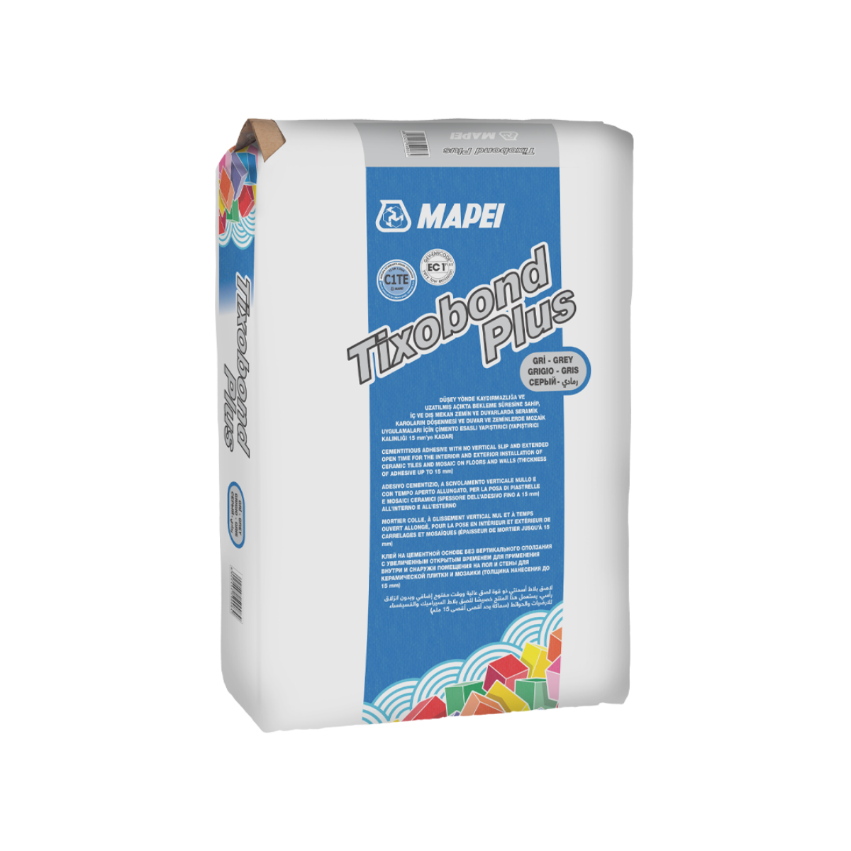Mapei Tixobond Plus 25 Kg Gri (Seramik Karolar İçin Çimento Esaslı Yapıştırıcı)