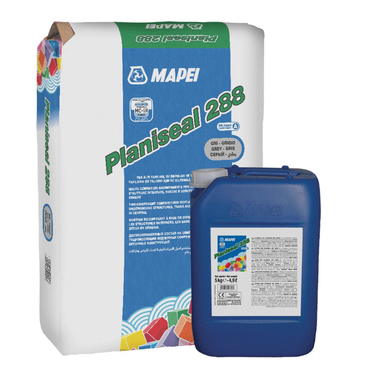 Mapei Planiseal 288 (20+5 Kg Set) (Su Yalıtım Harcı)