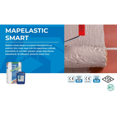 Mapei Mapelastic Smart 20+10 Kg Set (Yüksek Esneklikte Su Yalıtım Malzemesi)