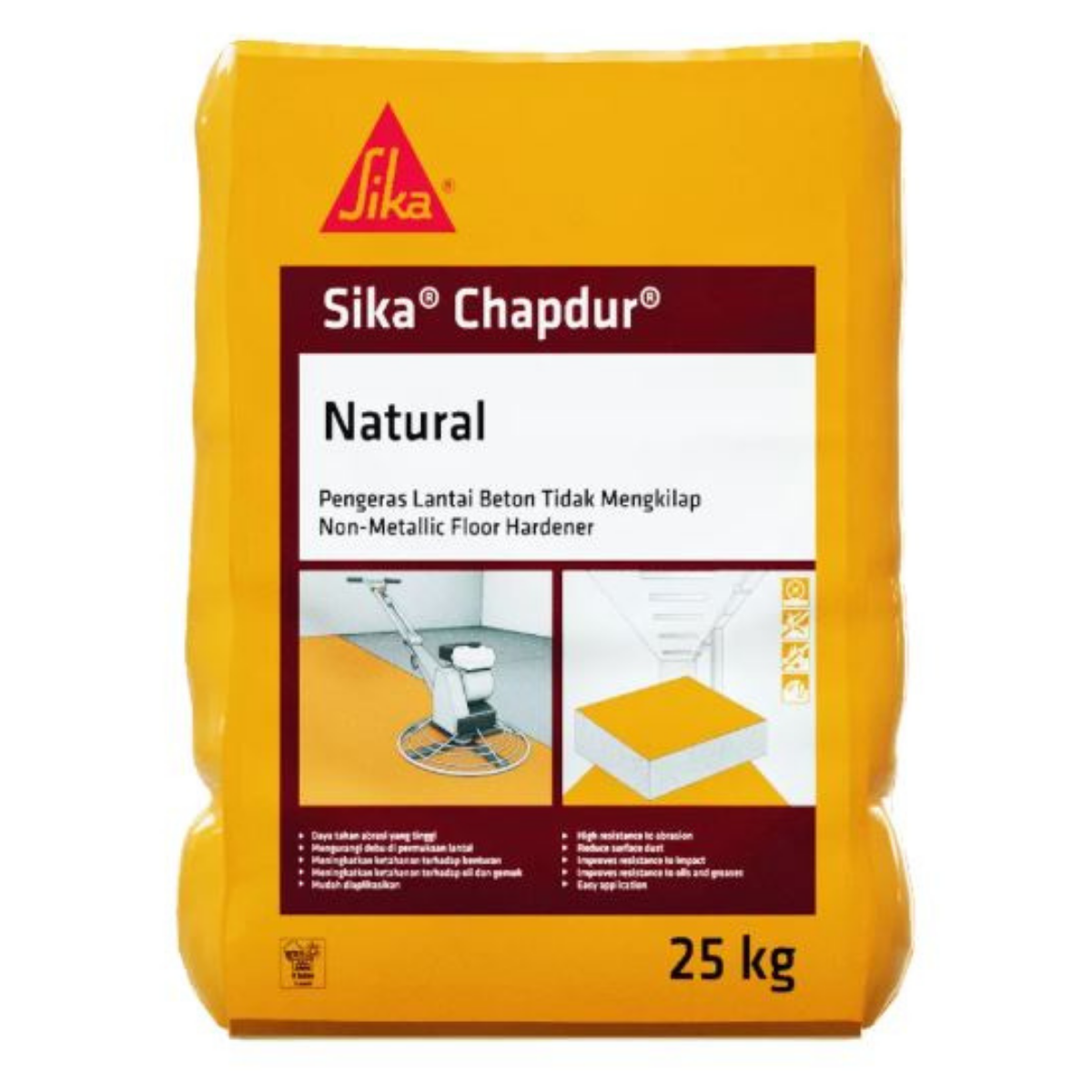 Sika® Chapdur Natural Gri 25 Kg (Yüzey Sertleştirici)