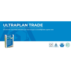 Mapei Ultraplan Trade 23 Kg Gri (Kendiliğinden Yayılan Tesviye Harcı)