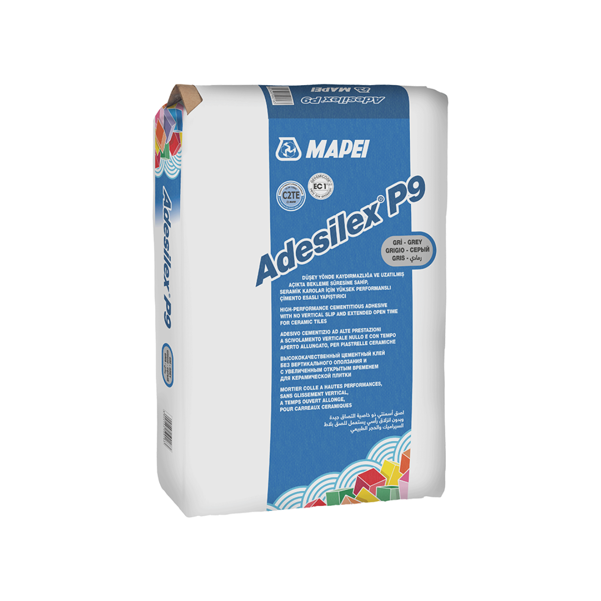Mapei Adesilex P9 Gri 25 Kg (Seramik Karolar İçin Yüksek Performanslı Yapıştırıcı)