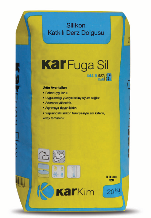 Karkim KarFuga Sil 20 Kg (Silikon Katkılı Derz Dolgusu)