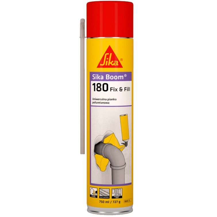 Sika Boom-180 Fix & Fill Poliüretan Köpük (650ml.)