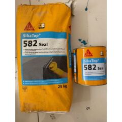 SikaTop®-582 (27 Kg.Set) Seal Negatif ve Pozitif Uygulamalara Yönelik Çimento ve Akrilik Esaslı İki Bileşenli Su Yalıtım Kaplaması