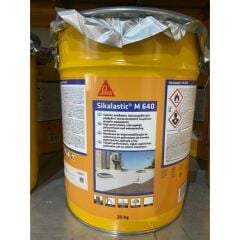 Sikalastic M 640 25 Kg Uygun maliyetli,tek bileşenli, likit uygulamalı, poliüretan esaslı, su yalıtım membranı