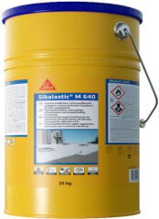 Sikalastic M 640 25 Kg Uygun maliyetli,tek bileşenli, likit uygulamalı, poliüretan esaslı, su yalıtım membranı